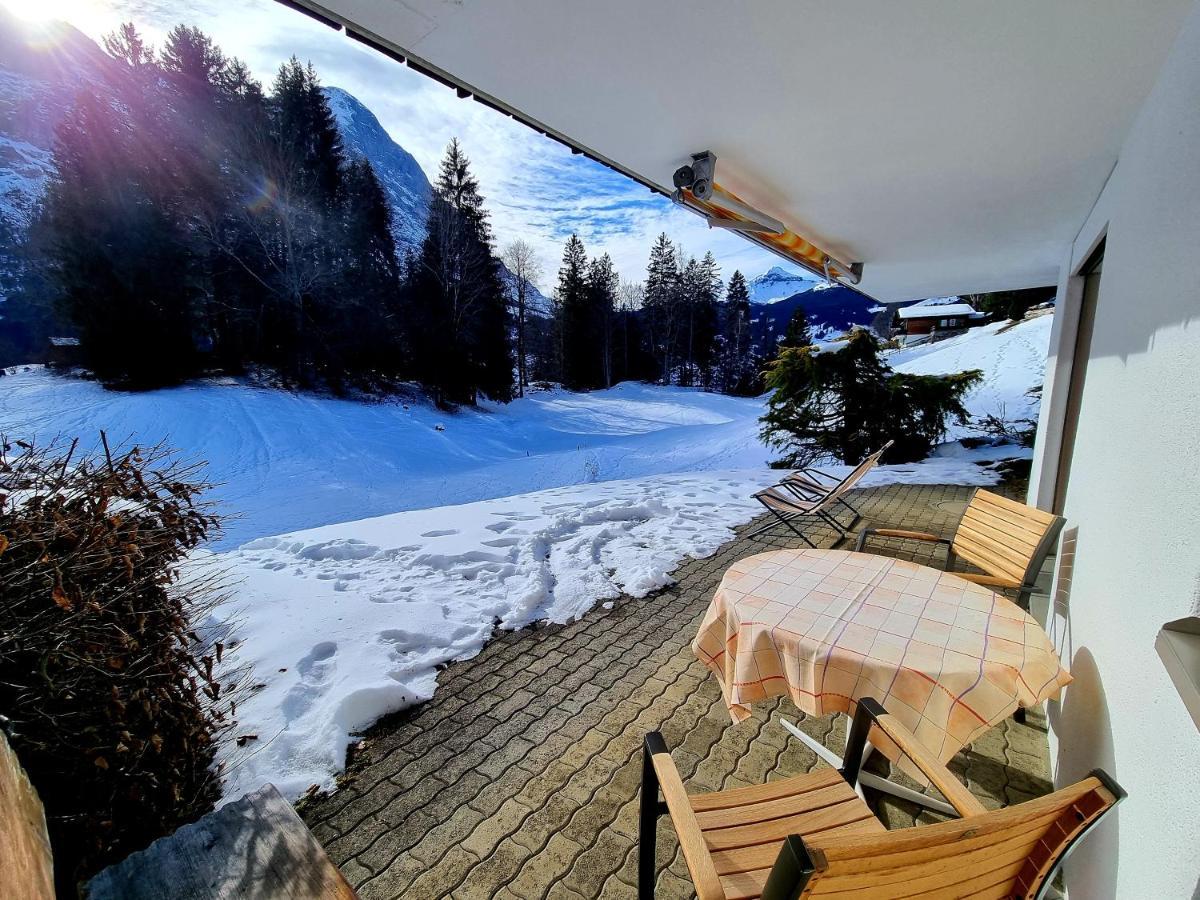 Mom - Alpine Boutique Apartments, Grindelwald Gletscher, Eiger View Terrace Studio エクステリア 写真