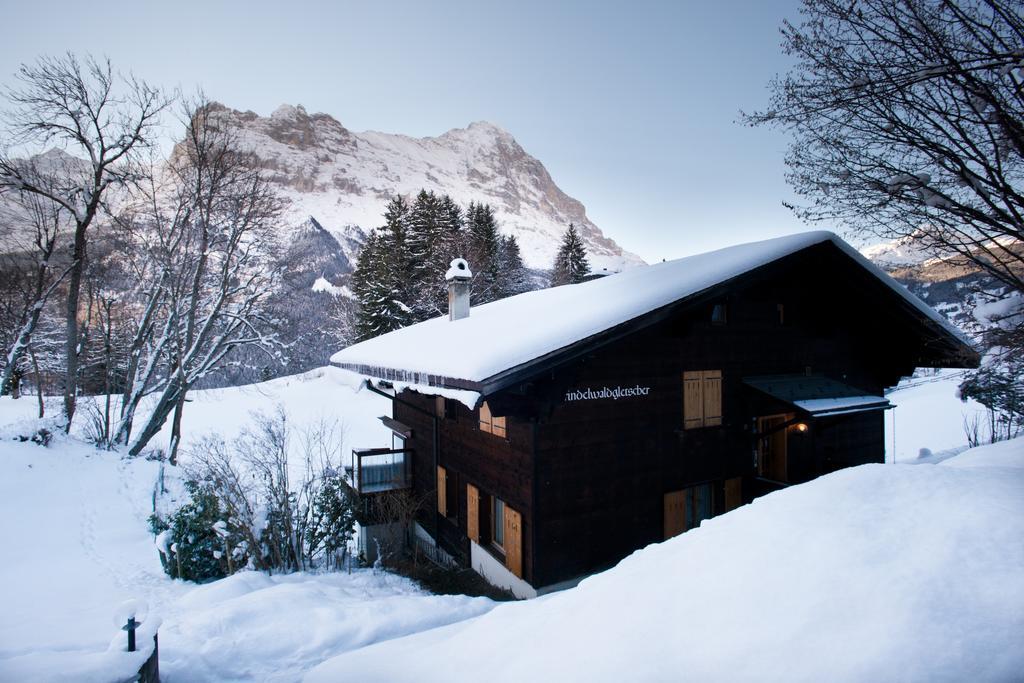 Mom - Alpine Boutique Apartments, Grindelwald Gletscher, Eiger View Terrace Studio 部屋 写真