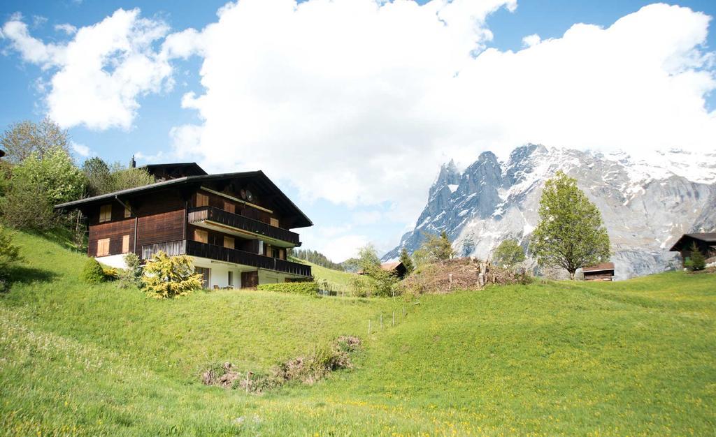 Mom - Alpine Boutique Apartments, Grindelwald Gletscher, Eiger View Terrace Studio エクステリア 写真